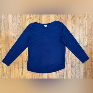 Chico's Deep Blue Knit Top